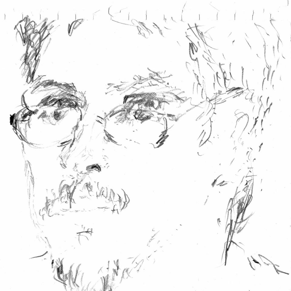 a
	      drawing of Łukasz Dębowski by Alicja Fenigsen